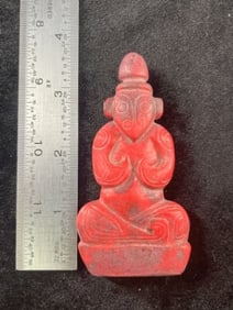 Chinese Jade Hongshan Figurine