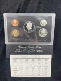 1995 United States Mint Silver Proof Set