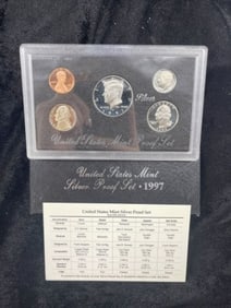 1997 United States Mint Silver Proof Set