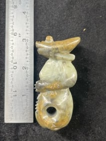 Chinese Jade Hongshan Figurine