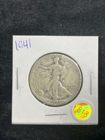 1941 Walking Liberty Half Dollar Coin