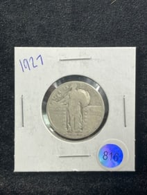 1927 Standing Liberty Quarter Dollar Coin