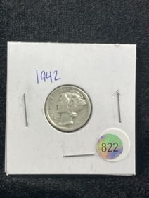 1942 Liberty Dime Coin