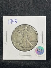 1943 Walking Liberty Half Dollar Coin