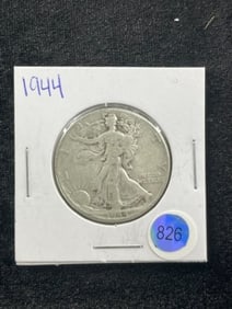 1944 Walking Liberty Half Dollar Coin