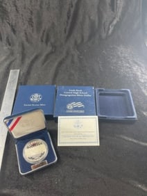 Little Rock Central High School Desegregation Silver Dollar Coin