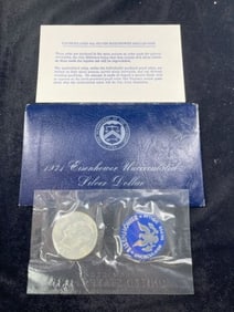 1971 Eisenhower Uncirculated Silver Dollar