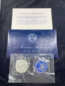 1971 Eisenhower Uncirculated Silver Dollar