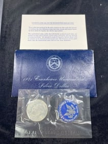 1971 Eisenhower Uncirculated Silver Dollar