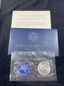 1972 Eisenhower Uncirculated Silver Dollar