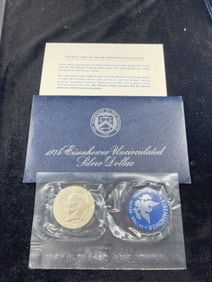 1974 Eisenhower Uncirculated Silver Dollar