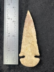 3 & 3/4" Dovetail Indian Artifact Arrowhead