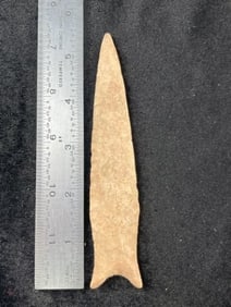 5 & 7/16" Dalton Indian Artifact Arrowhead