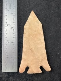 4 & 3/16" Afton Indian Artifact Arrowhead