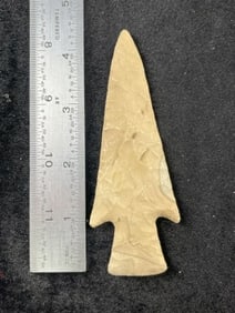 4 & 1/2" Hardin Indian Artifact Arrowhead