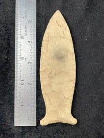 5 & 7/16" Beaver Lake Indian Artifact Arrowhead