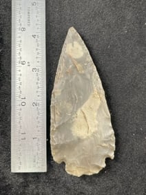 4 & 1/4" Basetang Indian Artifact Arrowhead