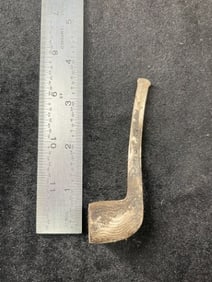 Trade Pipe Indian Artifact Arrowhead