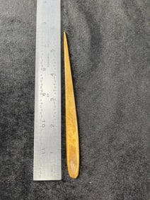 Bone Needle Indian Artifact Arrowhead
