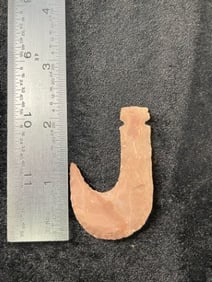 Flint Hook Indian Artifact Arrowhead