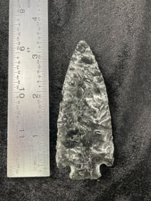 Glass Arrowhead Indian Artifact Arrowhead