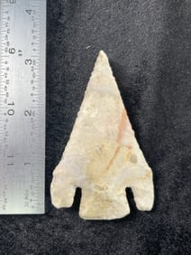 Calf Creek Indian Artifact Arrowhead