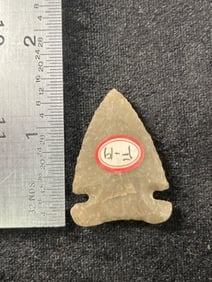 San Patrice Indian Artifact Arrowhead