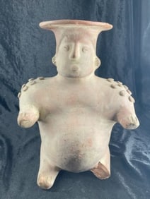 Pre-Columbian Pottery Human Effigy
