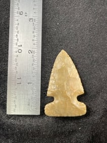 Side Notch Indian Artifact Arrowhead