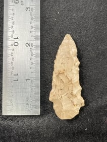 Stemmed Point Indian Artifact Arrowhead