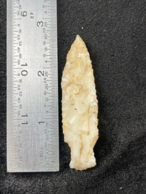 Stemmed Point Indian Artifact Arrowhead