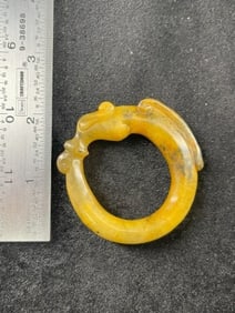 Chinese Jade Hongshan Figurine