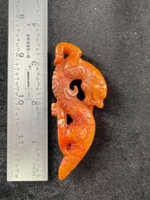Chinese Jade Hongshan Figurine