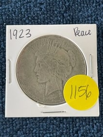 1923 Peace Silver Dollar Coin
