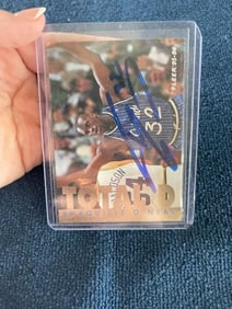 Shaq O'Neal Hand Signed Authentic Autograph Basketball Card