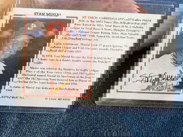 Stan Musial Post Card