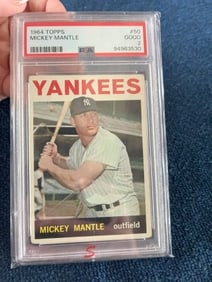 1964 Topps Mickey Mantle Baseball Card