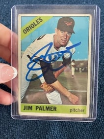 Jim Palmer Hand Signed Authentic Autograph