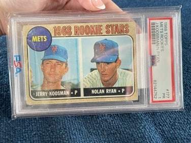 1968 Topps Nolan Ryan Baseball Card