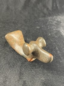 4 & 1/8" Popeyed Birdstone Indian Artifact Arrowhead