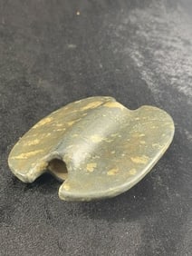 Winged Bannerstone Indian Artifact Arrowhead