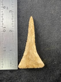 2 & 5/8" Drill Indian Artifact Arrowhead