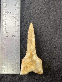 2 & 5/8" Dalton Drill Indian Artifact Arrowhead