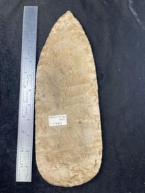 Large Blade from Madison county, Illinois Indian Artifact Arrowhead