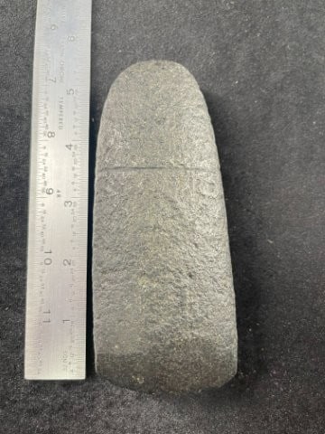 Celt with unusual groove Indian Artifact Arrowhead: KEY WORDS: INDIAN ARTIFACT ARTIFACTS ARROWHEAD ARROWHEADS NATIVE AMERICAN MISSISSIPPIAN QUAPAW CADDO POTTERY COINS MORGAN DOLLAR PEACE DOLLAR SILVER COINS Arkansas. Now taking in consignments for pre-