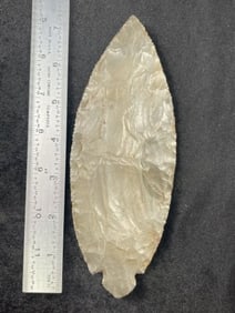 7 & 1/4" Turkeytail from kentucky Indian Artifact Arrowhead