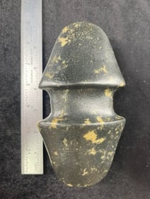 Grooved Double Bit Axe Indian Artifact Arrowhead