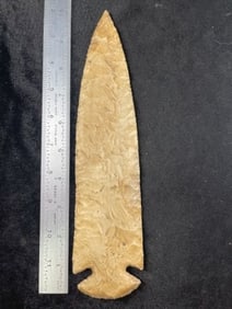 Large Spear Head Indian Artifact Arrowhead