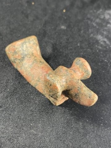 Popeyed Birdstone Indian Artifact Arrowhead: KEY WORDS: INDIAN ARTIFACT ARTIFACTS ARROWHEAD ARROWHEADS NATIVE AMERICAN MISSISSIPPIAN QUAPAW CADDO POTTERY COINS MORGAN DOLLAR PEACE DOLLAR SILVER COINS Arkansas. Now taking in consignments for pre-