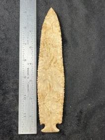 Huge Benton Indian Artifact Arrowhead